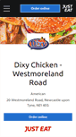 Mobile Screenshot of dixy-chicken.co.uk